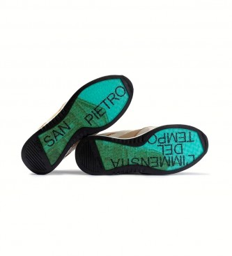 HOFF San Pietro Beige leather slippers