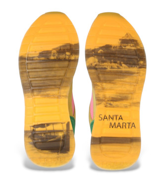 HOFF Santa Marta multicoloured leather slippers