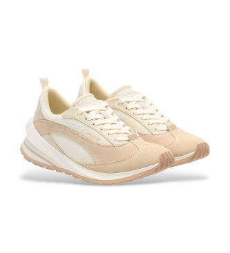 HOFF Sneakers Seven Runner in pelle beige