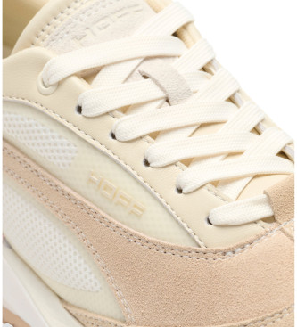 HOFF Sneakers Seven Runner in pelle beige
