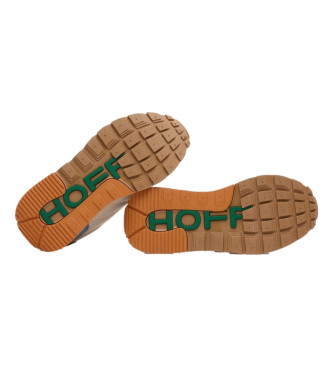 HOFF Beżowe skórzane buty sportowe Sparta