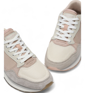 HOFF St Augustine pink leather trainers