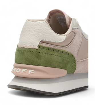 HOFF St Augustine pink leather trainers