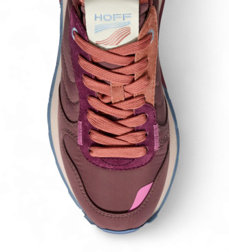 HOFF Maroon Track & Field skórzane buty treningowe
