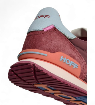 HOFF Maroon Track & Field skórzane buty treningowe