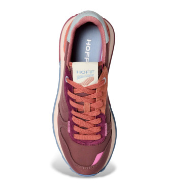 HOFF Maroon Track & Field skórzane buty treningowe