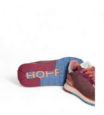HOFF Maroon Track & Field skórzane buty treningowe