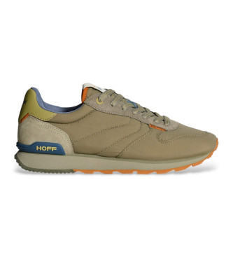 HOFF Sneakers in pelle verde da pista e campo