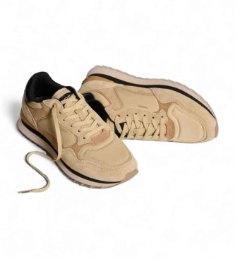 HOFF Trieste beige Lederturnschuhe