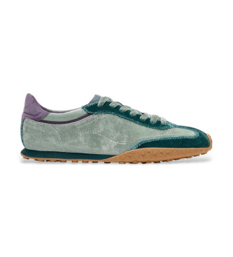 HOFF Sneakers in pelle di velluto verde