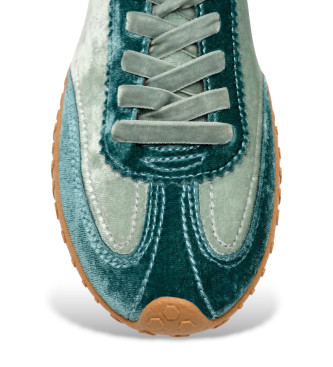 HOFF Sneakers in pelle di velluto verde