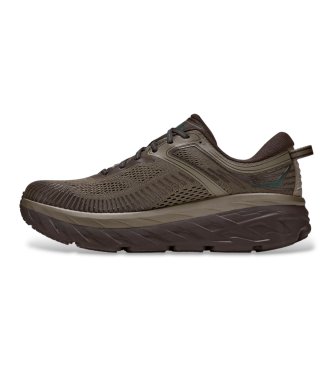 HOKA Tênis Bondi 7 marrom