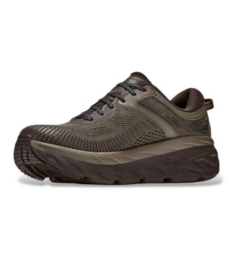 HOKA Tênis Bondi 7 marrom