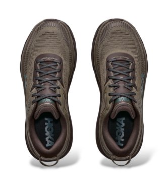 HOKA Tênis Bondi 7 marrom