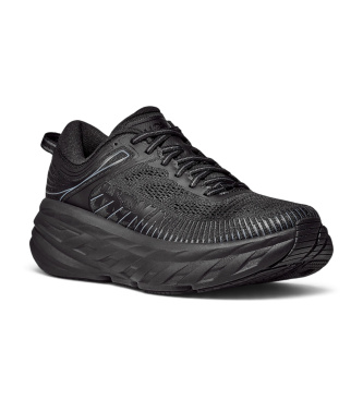 HOKA Bondi 7 black sneakers