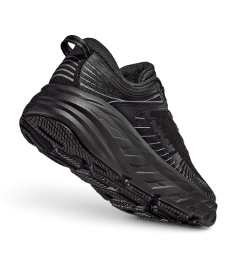 HOKA Bondi 7 black sneakers