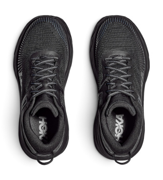 HOKA Bondi 7 black sneakers