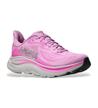 HOKA Clifton 10 Chaussures rose