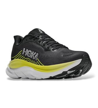 HOKA Clifton 11 black sneakers