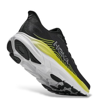 HOKA Clifton 11 black sneakers
