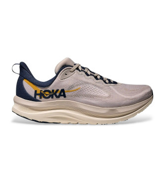 HOKA Kawana 3 beige trainers