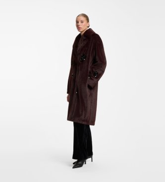 HUGO Manteau Minte marron
