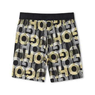 HUGO Baador Surf negro, amarillo