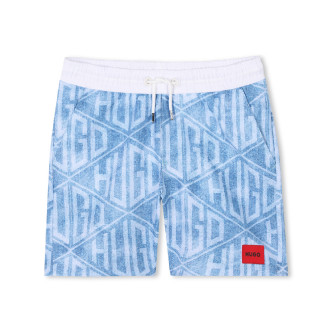 HUGO Baador estampado azul