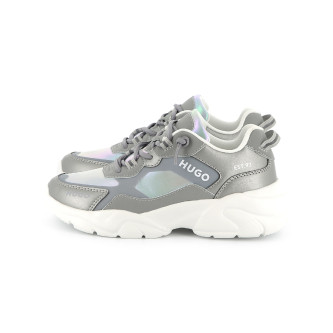 HUGO Zapatillas iridiscentes gris 