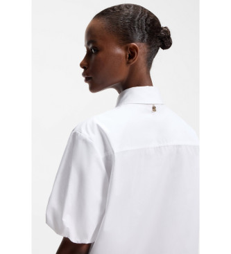 HUGO Blusa Evergreen blanco