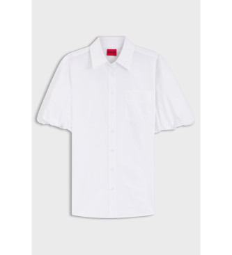 HUGO Blusa Evergreen blanco