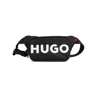 HUGO Bum bag logo black