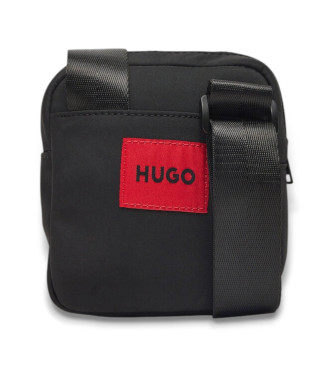 HUGO Črna torba za na ramo