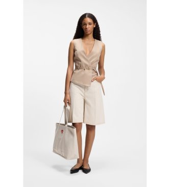 HUGO Bolso Becky beige