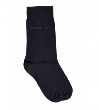 BOSS Set van 2 RS Uni CC navy sokken