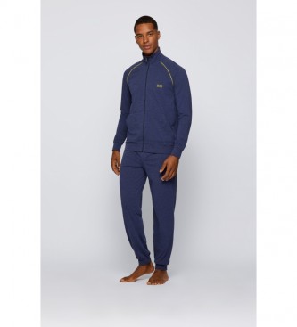 BOSS Loungwear Regular Fit Mix&Match Jacket blue