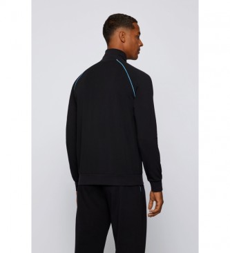 BOSS Loungwear Regular Fit Mix&Match Jacket; grey