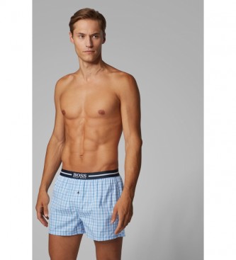 BOSS Pakke med 2 NOS boxer-pyjamas-shorts EW 2P bl