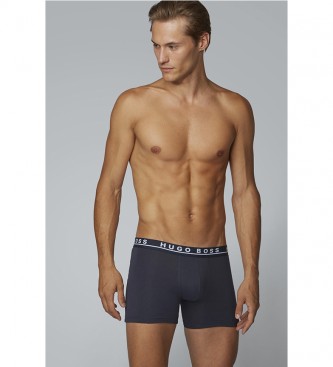 BOSS Pack of 3 Boxer Brief CO/EL 50325404 blue, navy, gray