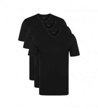 BOSS Lot de 3 T-shirts VN CO 10145963 01 noir