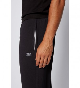 BOSS Homewear Cotton Mix&Match Cotton Pants; black
