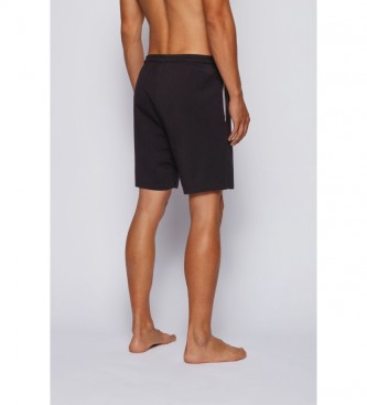 BOSS Shorts Homewear de Algodón Mix&Match; negro