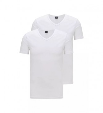 BOSS Set of two white undershirts
