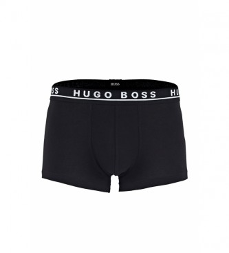 BOSS Pack of 3 Boxers in Cotton with Logo grey, black