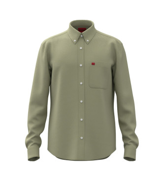 HUGO Evito groen shirt