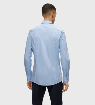 HUGO Chemise extra slim fit bleu