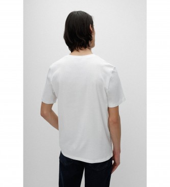 HUGO Camiseta Daltor blanco