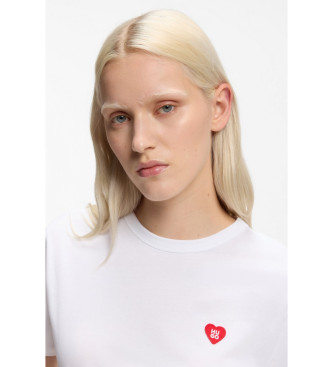 HUGO Damacia T-shirt vit
