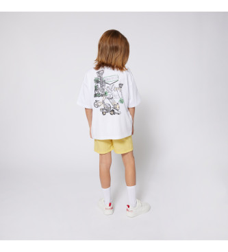 HUGO T-shirt  manches courtes blanc