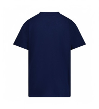 HUGO Short sleeve t-shirt with navy logo